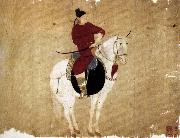 unknow artist Youn Nobleman on Horseback Germany oil painting artist